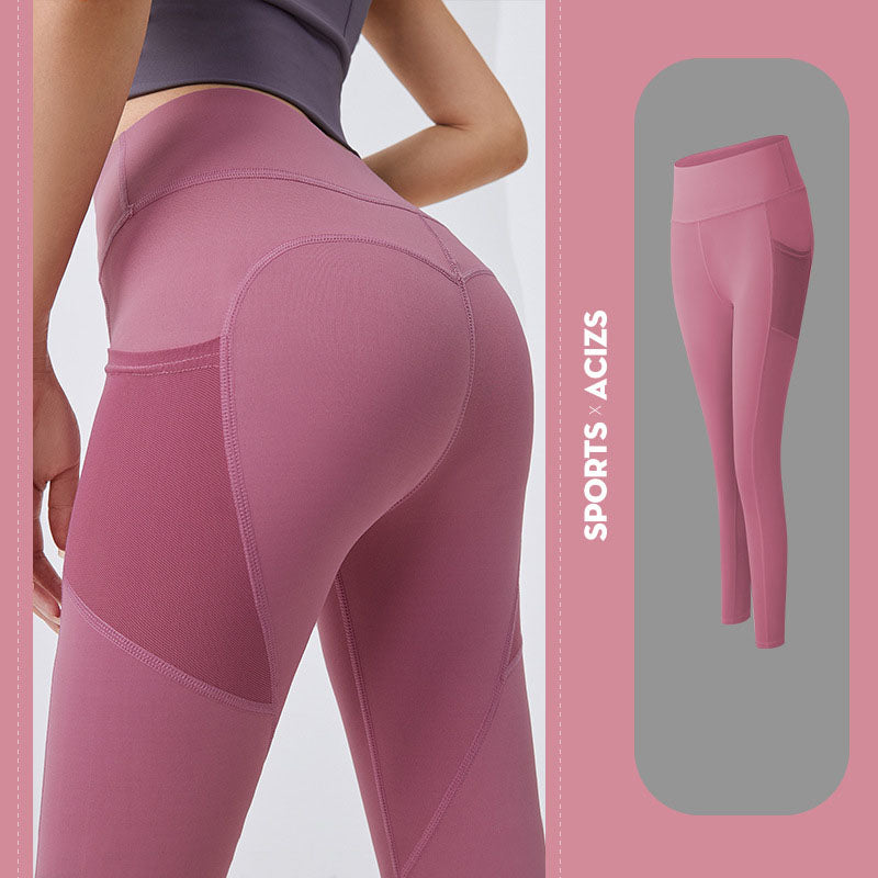 Yogahose mit Tasche