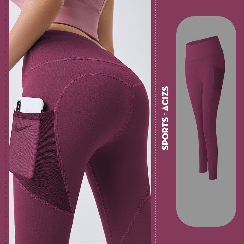 Yogahose mit Tasche