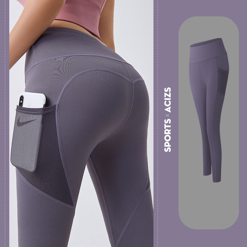 Yogahose mit Tasche